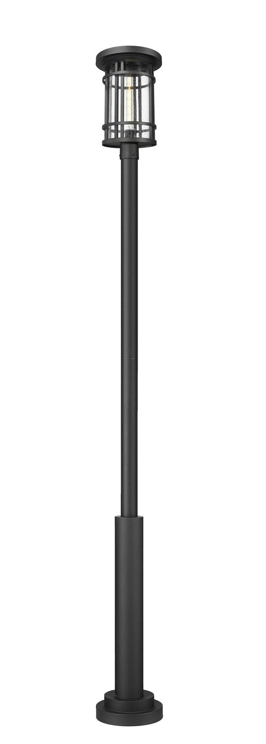 Z-LITE JORDAN OUTDOOR POST MOUNTED FIXTURE | 570PHXL-5010P-BK - Post