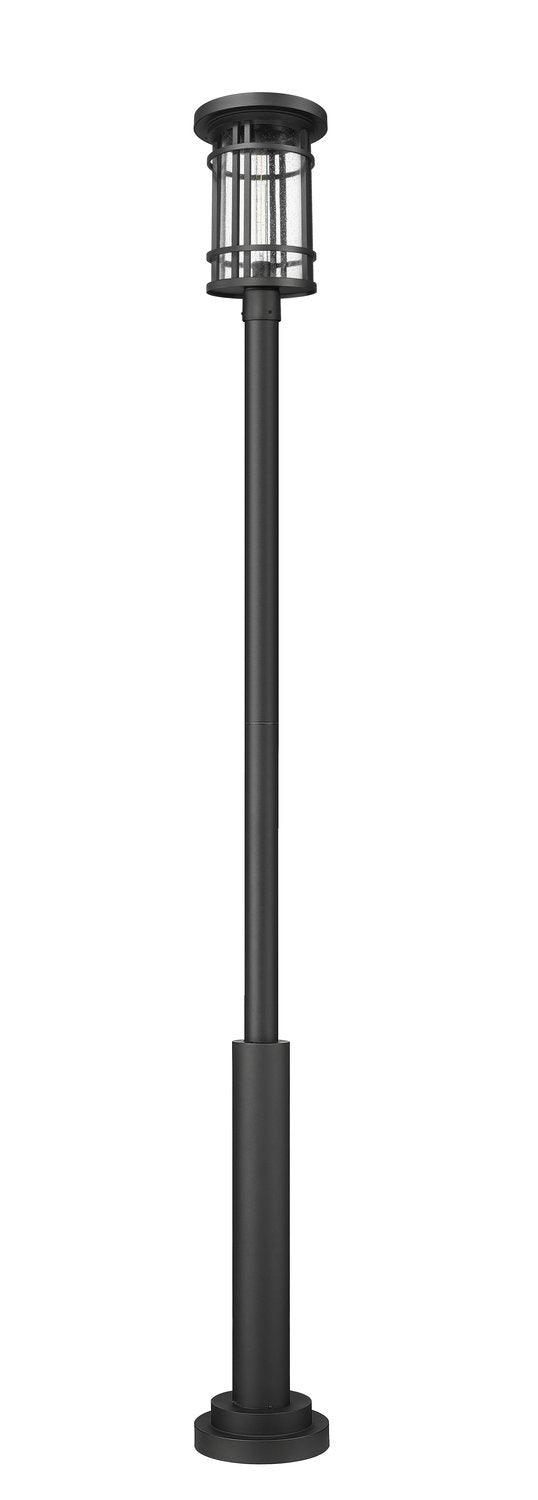 Z-LITE JORDAN OUTDOOR POST MOUNTED FIXTURE | 570PHXL-5010P-BK - Post