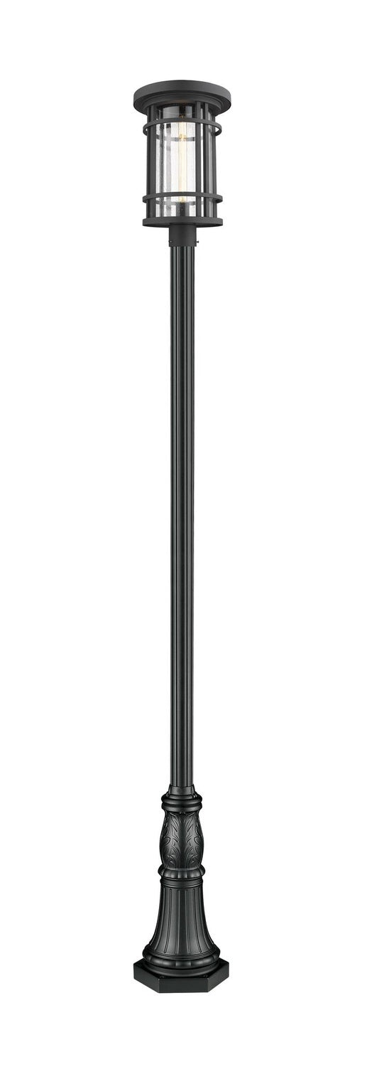 Z-LITE JORDAN OUTDOOR POST MOUNTED FIXTURE | 570PHXL-518P-BK - Post