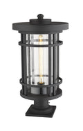 Z-LITE JORDAN OUTDOOR PIER MOUNTED FIXTURE | 570PHXL-533PM-BK - Post