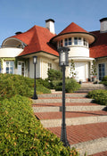 Z-LITE JORDAN OUTDOOR POST MOUNTED FIXTURE | 570PHXL-564P-BK - Post