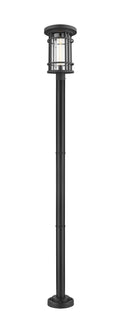 Z-LITE JORDAN OUTDOOR POST MOUNTED FIXTURE | 570PHXL-567P-BK - Post