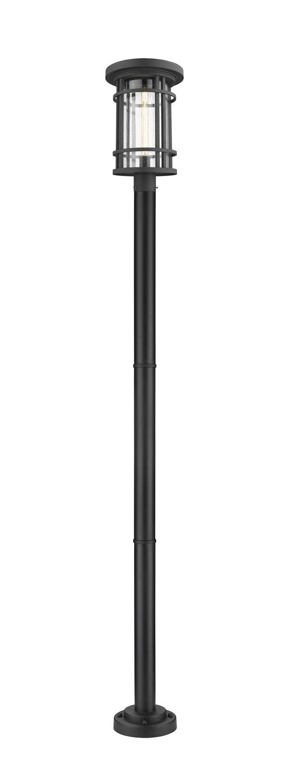 Z-LITE JORDAN OUTDOOR POST MOUNTED FIXTURE | 570PHXL-567P-BK - Post