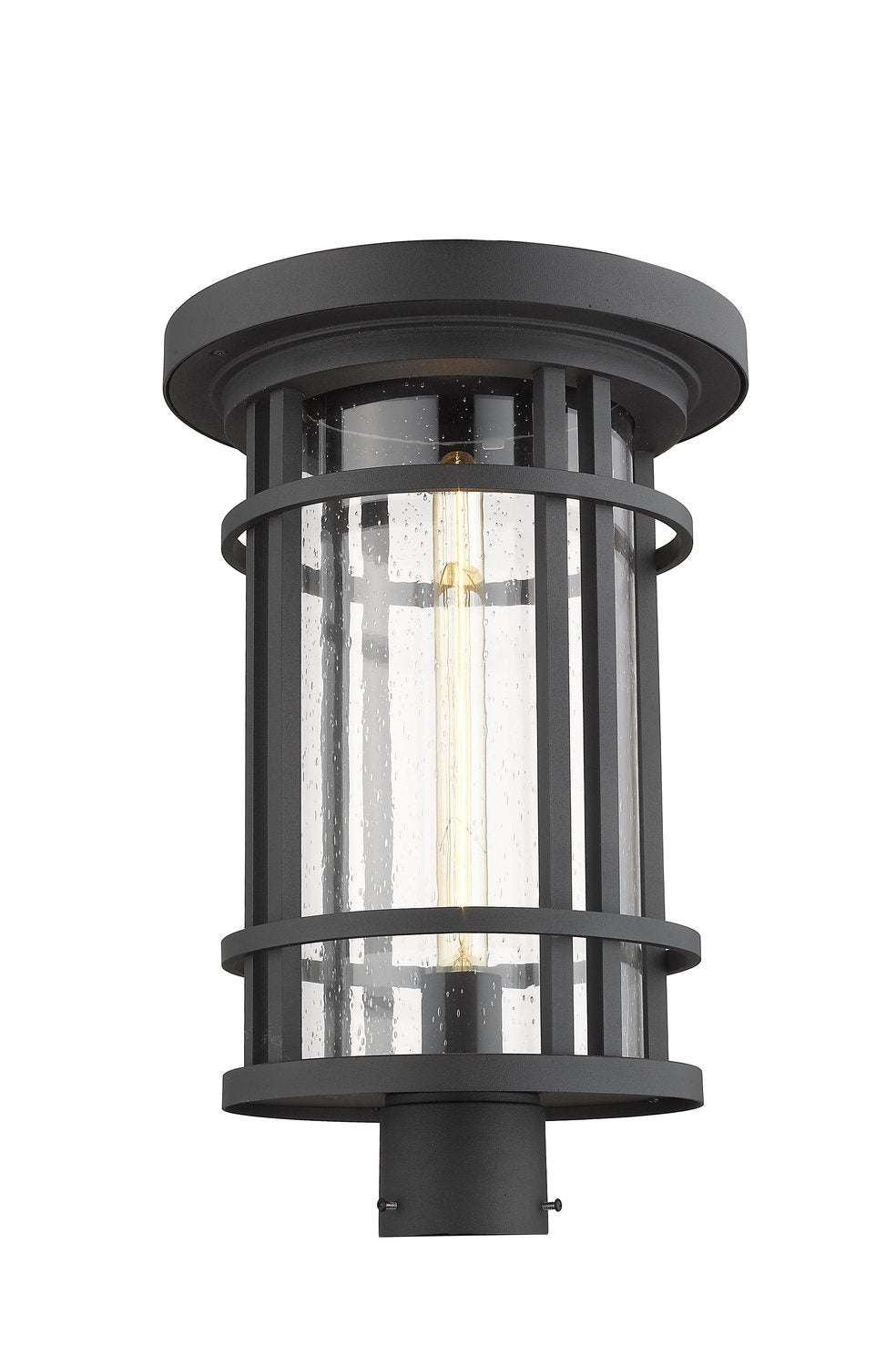 Z-LITE JORDAN OUTDOOR POST MOUNT FIXTURE | 570PHXL-BK - Post