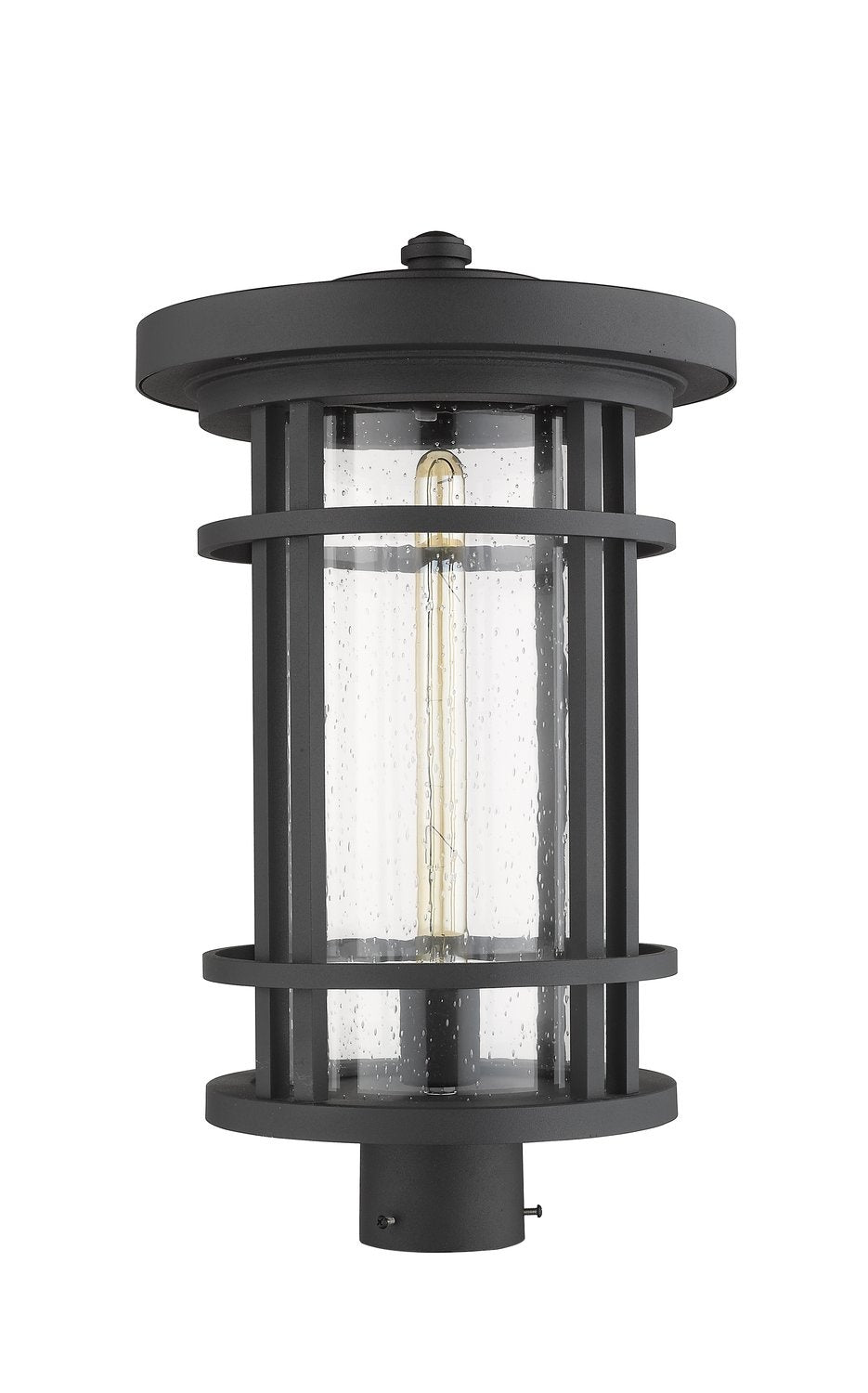 Z-LITE JORDAN OUTDOOR POST MOUNT FIXTURE | 570PHXL-BK - Post
