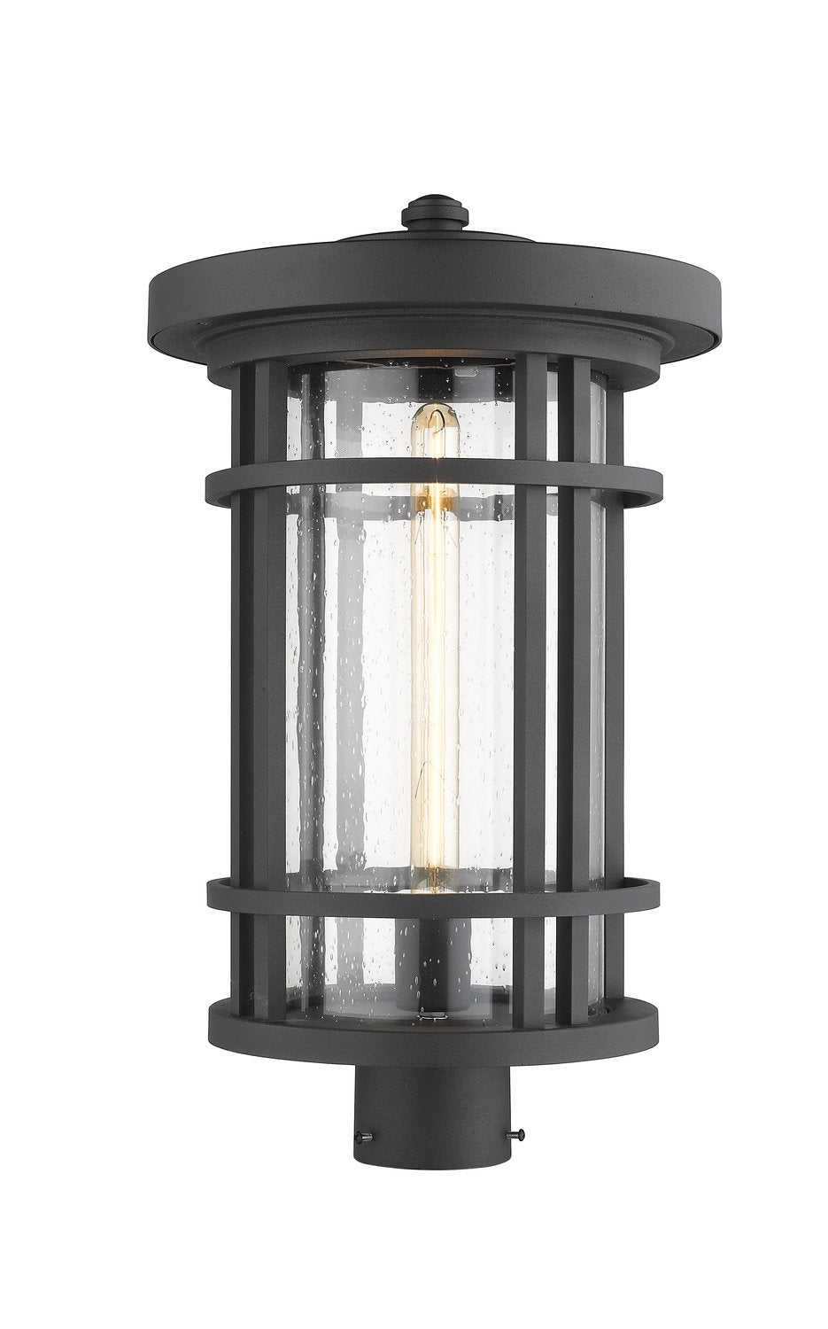Z-LITE JORDAN OUTDOOR POST MOUNT FIXTURE | 570PHXL-BK - Post