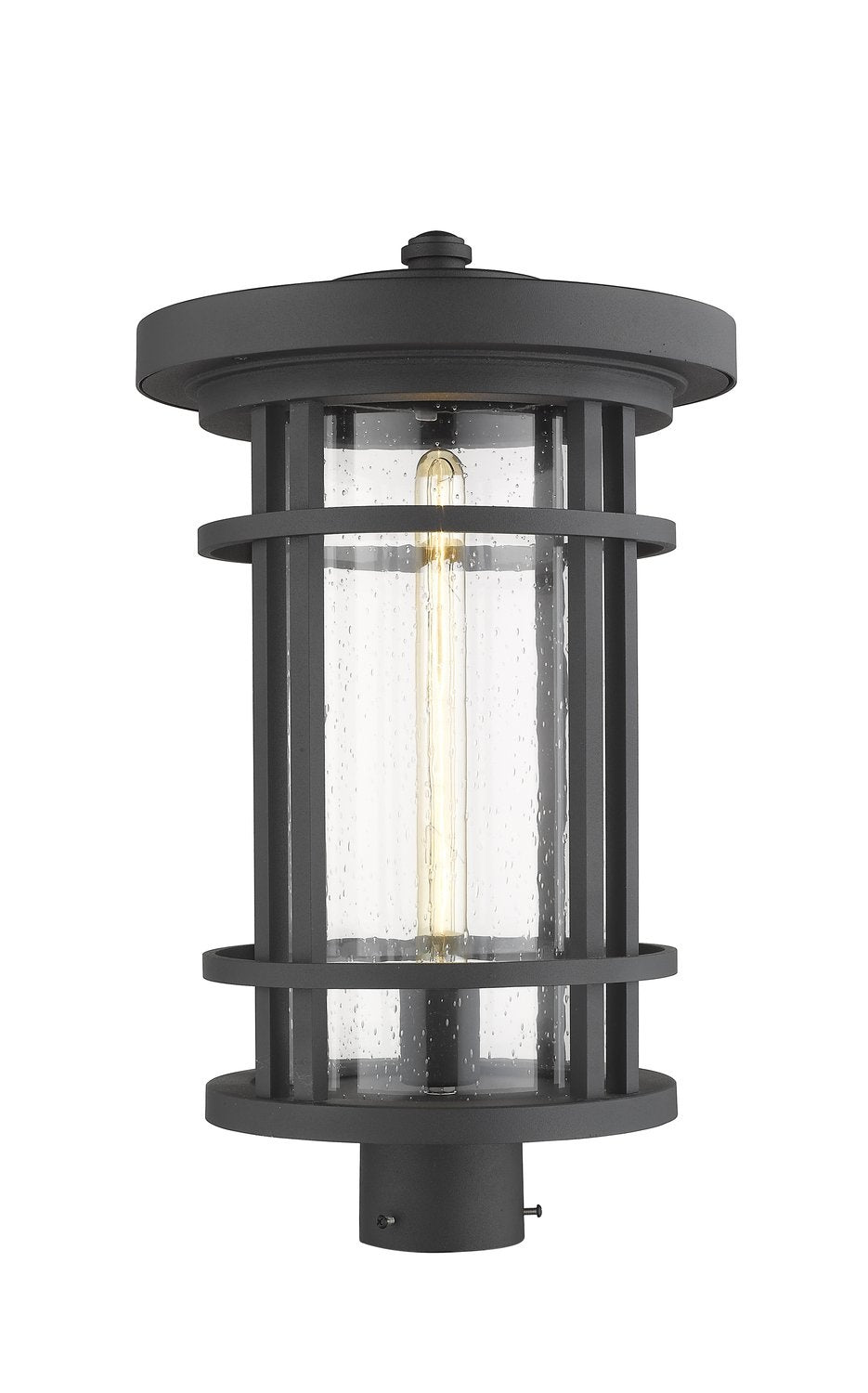 Z-LITE JORDAN OUTDOOR POST MOUNT FIXTURE | 570PHXL-BK - Post