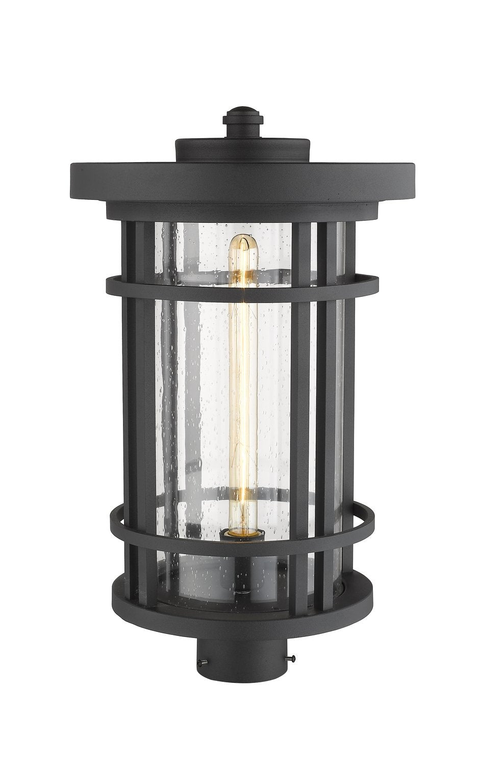 Z-LITE JORDAN OUTDOOR POST MOUNT FIXTURE | 570PHXL-BK - Post