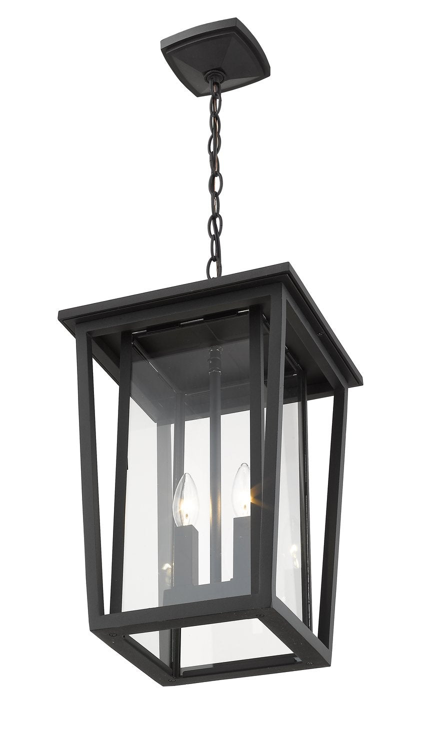 Z-LITE, SEOUL OUTDOOR CHAIN MOUNT CEILING FIXTURE, OUTDOOR CEILING LIGHTS