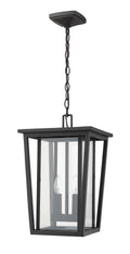 Z-LITE, SEOUL OUTDOOR CHAIN MOUNT CEILING FIXTURE, OUTDOOR CEILING LIGHTS
