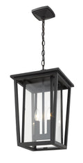 Z-LITE, SEOUL OUTDOOR CHAIN MOUNT CEILING FIXTURE, OUTDOOR CEILING LIGHT