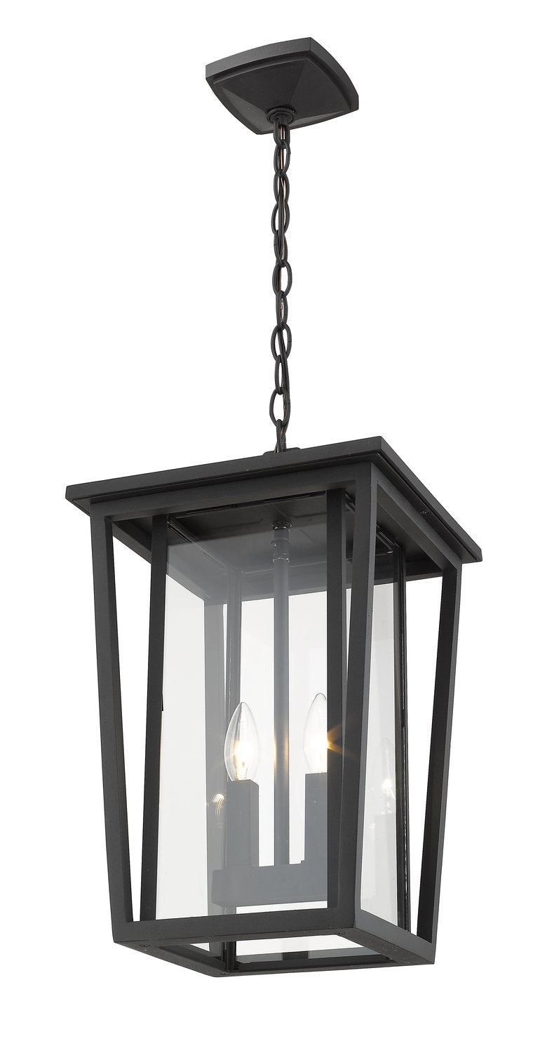 Z-LITE, SEOUL OUTDOOR CHAIN MOUNT CEILING FIXTURE, OUTDOOR CEILING LIGHTS
