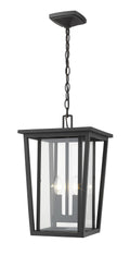 Z-LITE, SEOUL OUTDOOR CHAIN MOUNT CEILING FIXTURE, OUTDOOR CEILING LIGHTS