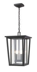 Z-LITE, SEOUL OUTDOOR CHAIN MOUNT CEILING FIXTURE, OUTDOOR CEILING LIGHT