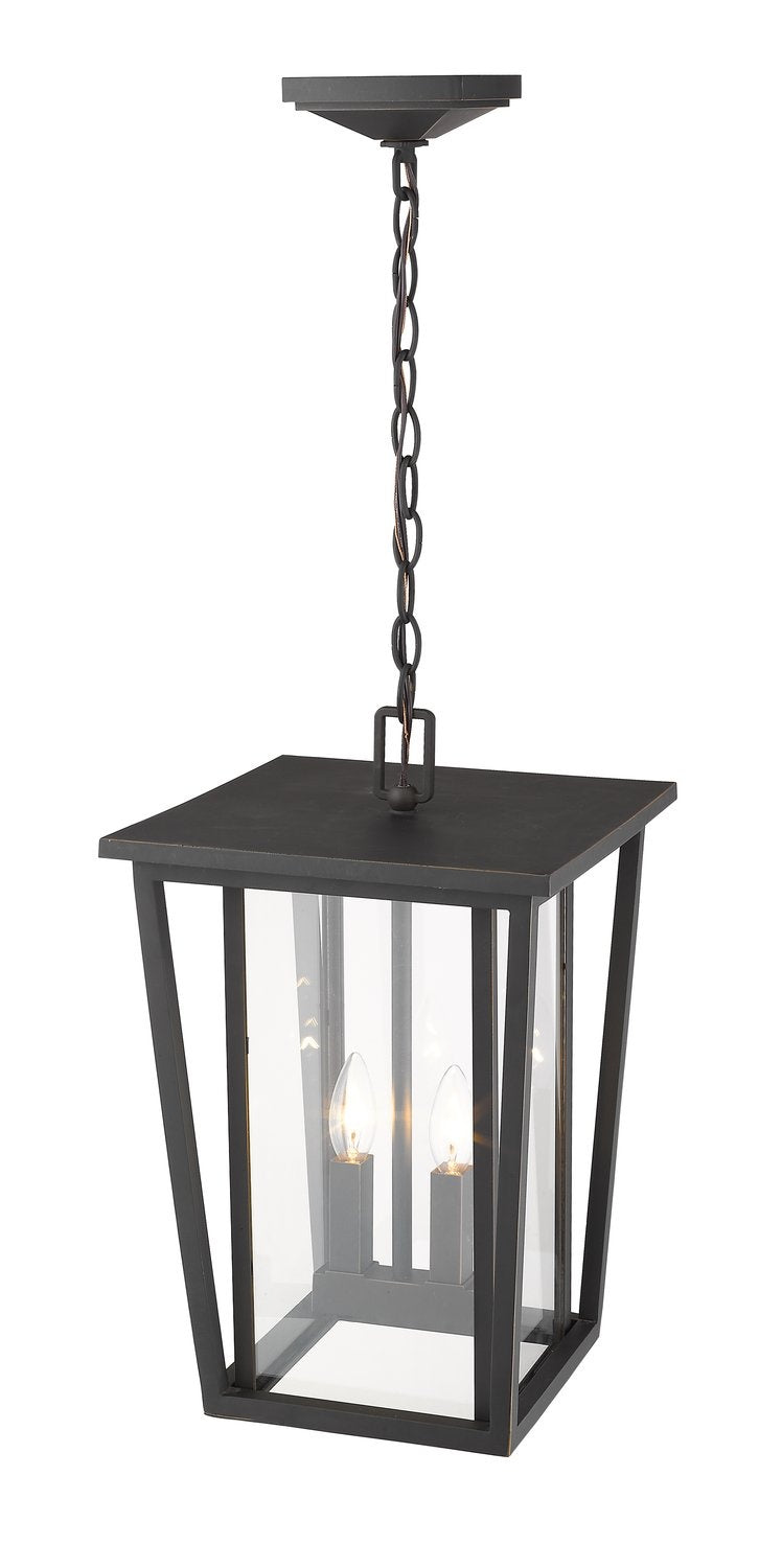 Z-LITE, SEOUL OUTDOOR CHAIN MOUNT CEILING FIXTURE, OUTDOOR CEILING LIGHTS