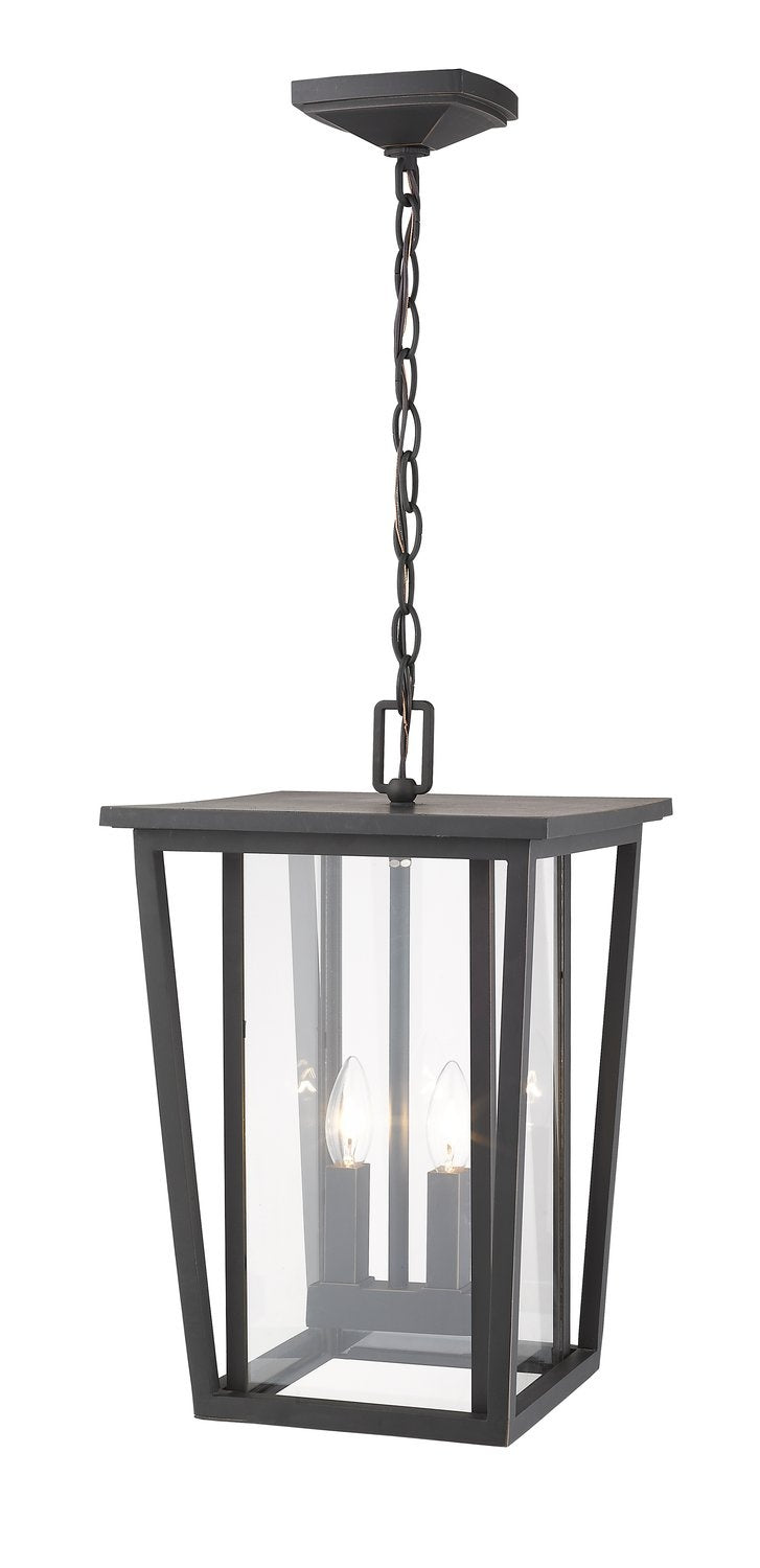 Z-LITE, SEOUL OUTDOOR CHAIN MOUNT CEILING FIXTURE, OUTDOOR CEILING LIGHTS