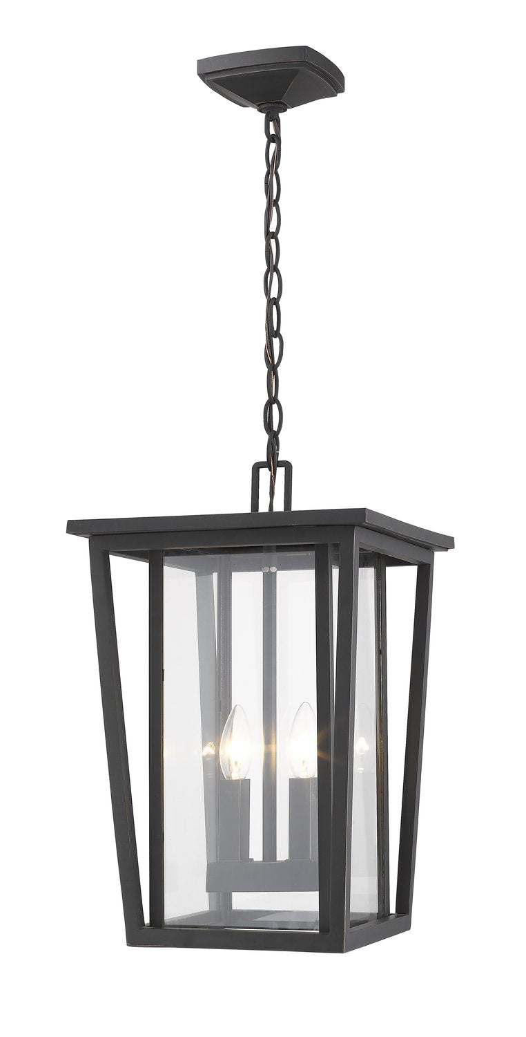 Z-LITE, SEOUL OUTDOOR CHAIN MOUNT CEILING FIXTURE, OUTDOOR CEILING LIGHTS