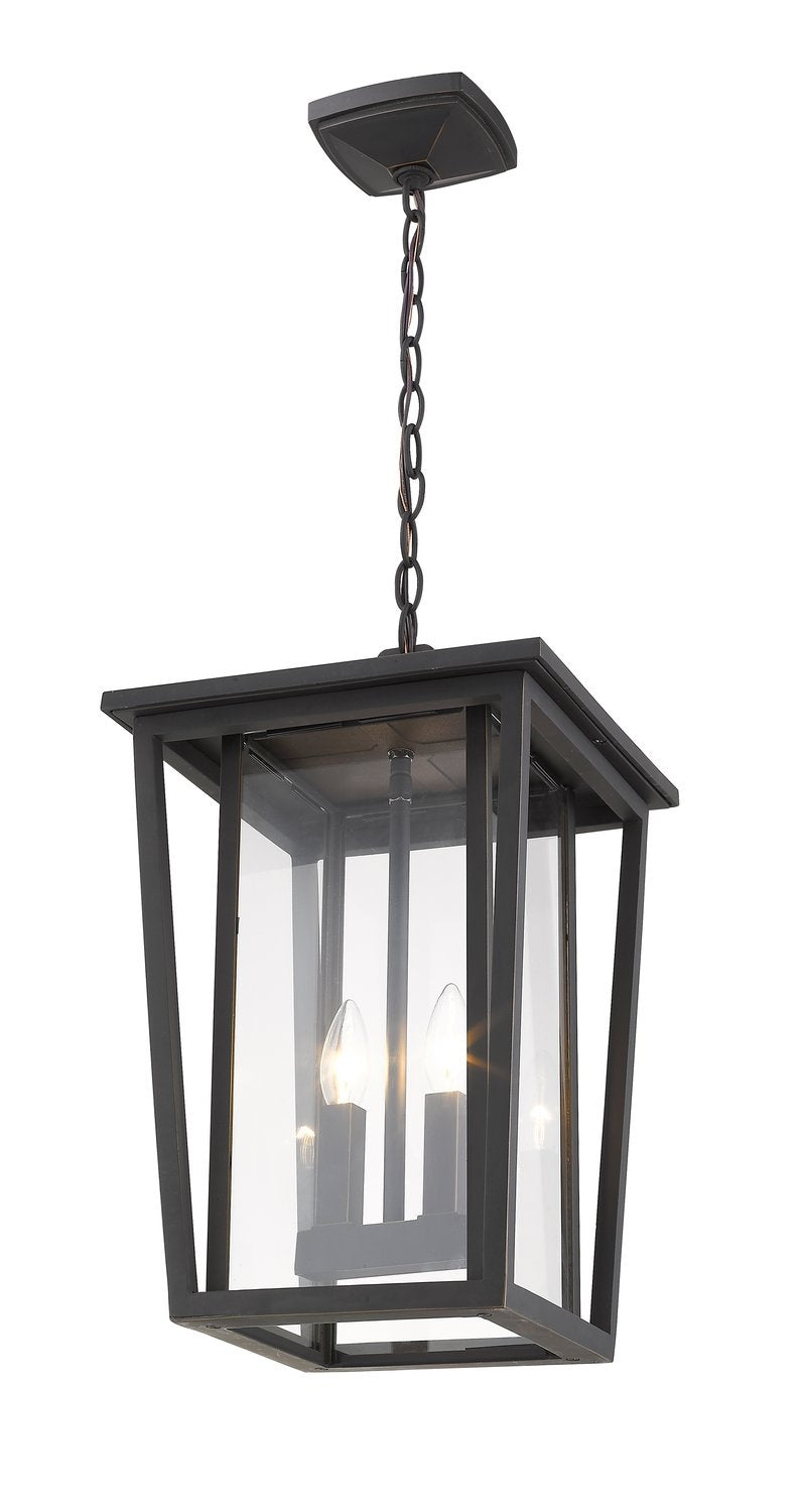 Z-LITE, SEOUL OUTDOOR CHAIN MOUNT CEILING FIXTURE, OUTDOOR CEILING LIGHTS