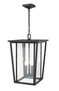 Z-LITE, SEOUL OUTDOOR CHAIN MOUNT CEILING FIXTURE, OUTDOOR CEILING LIGHT