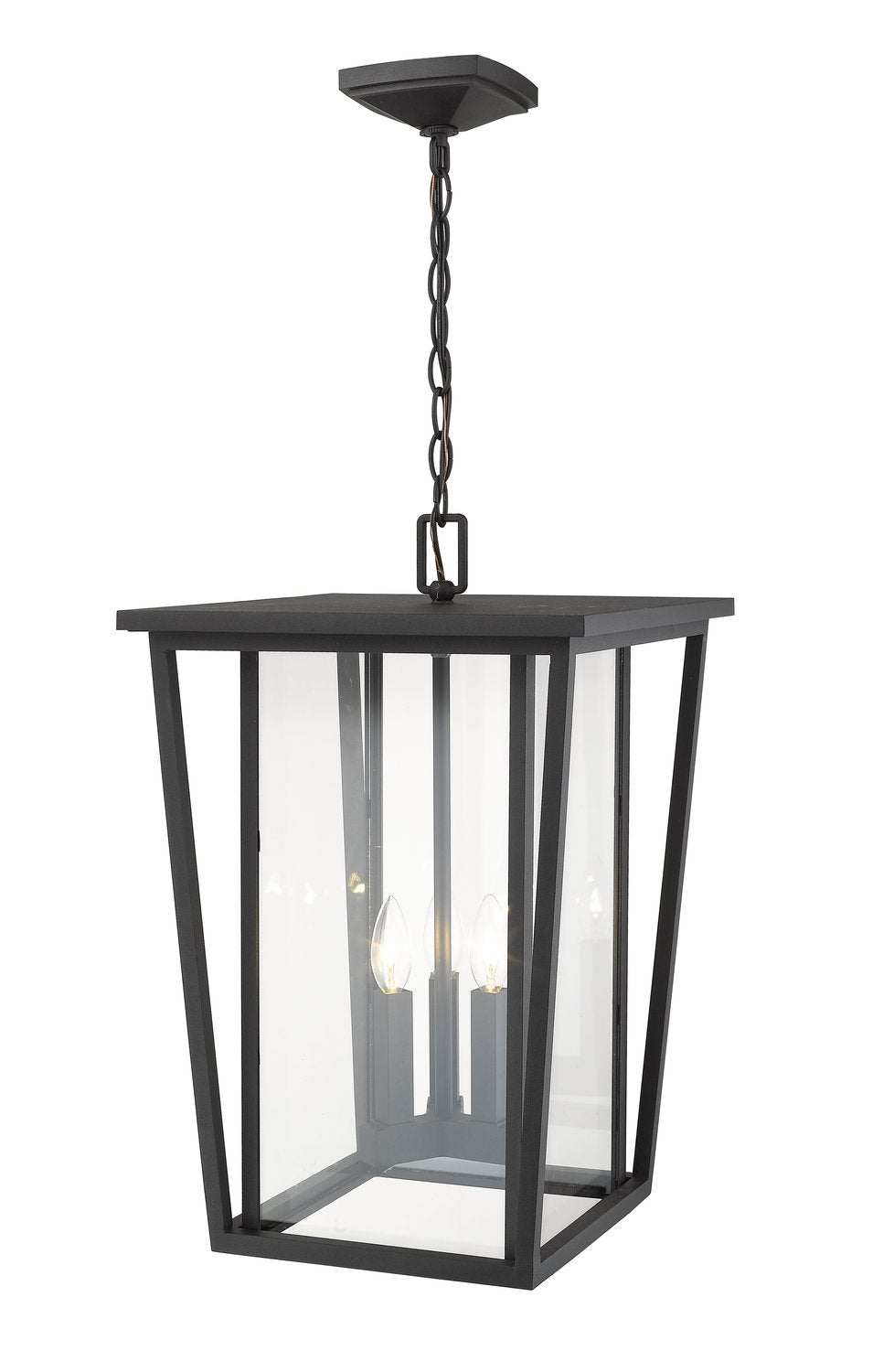 Z-LITE, SEOUL OUTDOOR CHAIN MOUNT CEILING FIXTURE, OUTDOOR CEILING LIGHT
