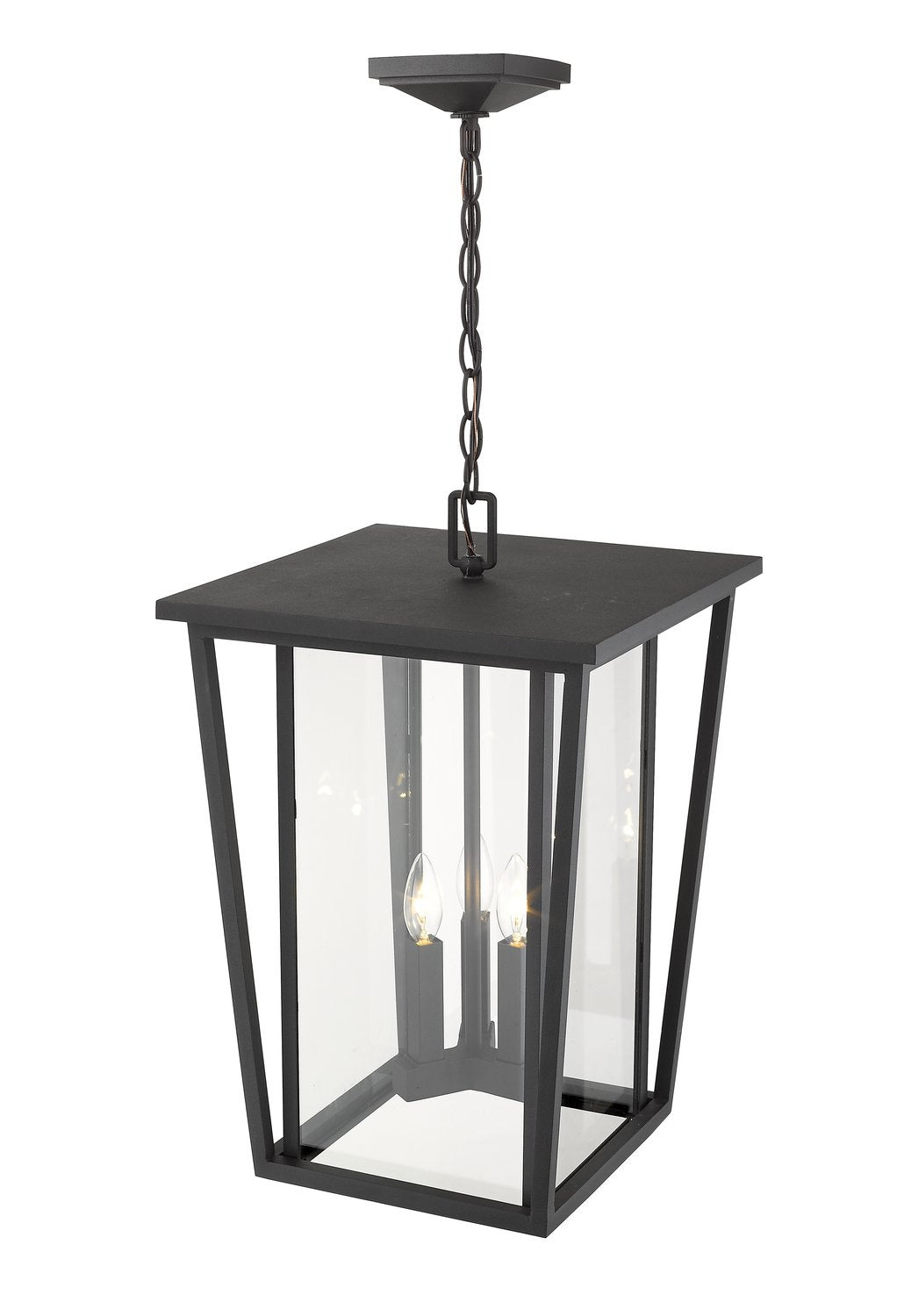 Z-LITE, SEOUL OUTDOOR CHAIN MOUNT CEILING FIXTURE, OUTDOOR CEILING LIGHTS
