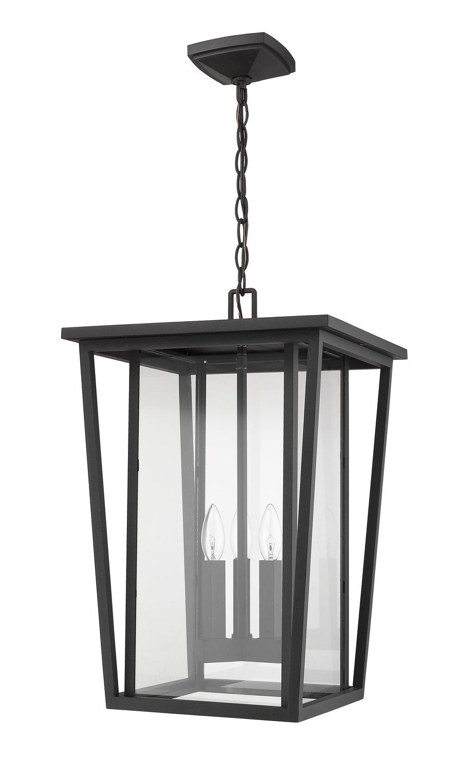 Z-LITE, SEOUL OUTDOOR CHAIN MOUNT CEILING FIXTURE, OUTDOOR CEILING LIGHT