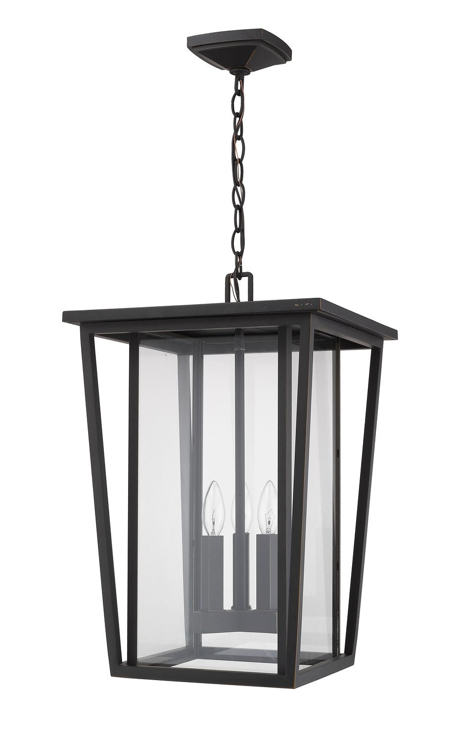 Z-LITE, SEOUL OUTDOOR CHAIN MOUNT CEILING FIXTURE, OUTDOOR CEILING LIGHTS