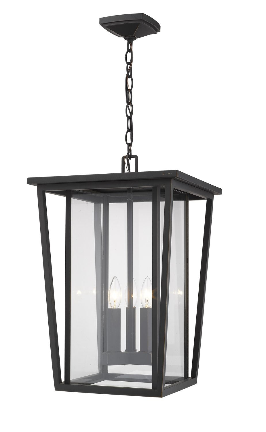Z-LITE, SEOUL OUTDOOR CHAIN MOUNT CEILING FIXTURE, OUTDOOR CEILING LIGHT