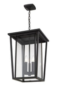 Z-LITE, SEOUL OUTDOOR CHAIN MOUNT CEILING FIXTURE, OUTDOOR CEILING LIGHT