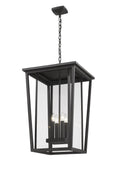 Z-LITE, SEOUL OUTDOOR CHAIN MOUNT CEILING FIXTURE, OUTDOOR CEILING LIGHTS