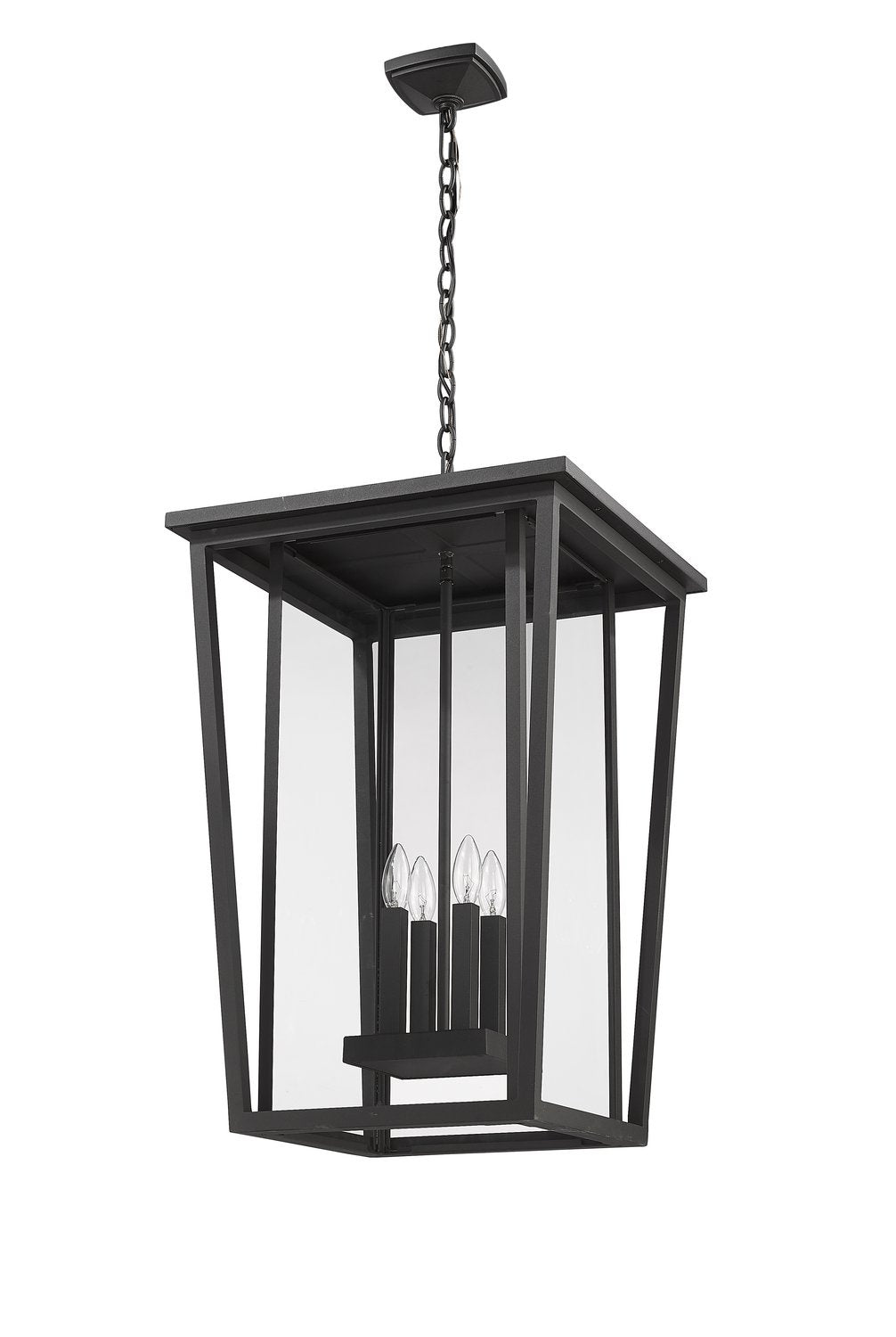 Z-LITE, SEOUL OUTDOOR CHAIN MOUNT CEILING FIXTURE, OUTDOOR CEILING LIGHT