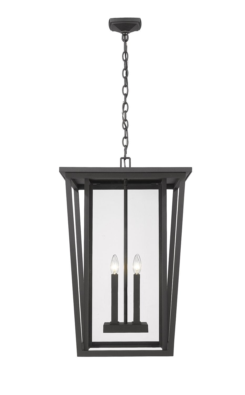 Z-LITE, SEOUL OUTDOOR CHAIN MOUNT CEILING FIXTURE, OUTDOOR CEILING LIGHTS