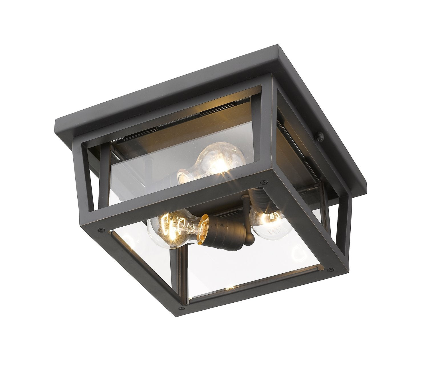 Z-LITE, SEOUL OUTDOOR FLUSH MOUNT, OUTDOOR CEILING LIGHT