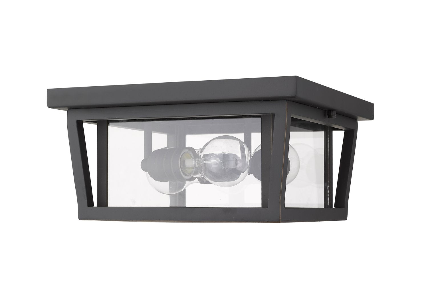 Z-LITE, SEOUL OUTDOOR FLUSH MOUNT, OUTDOOR CEILING LIGHT