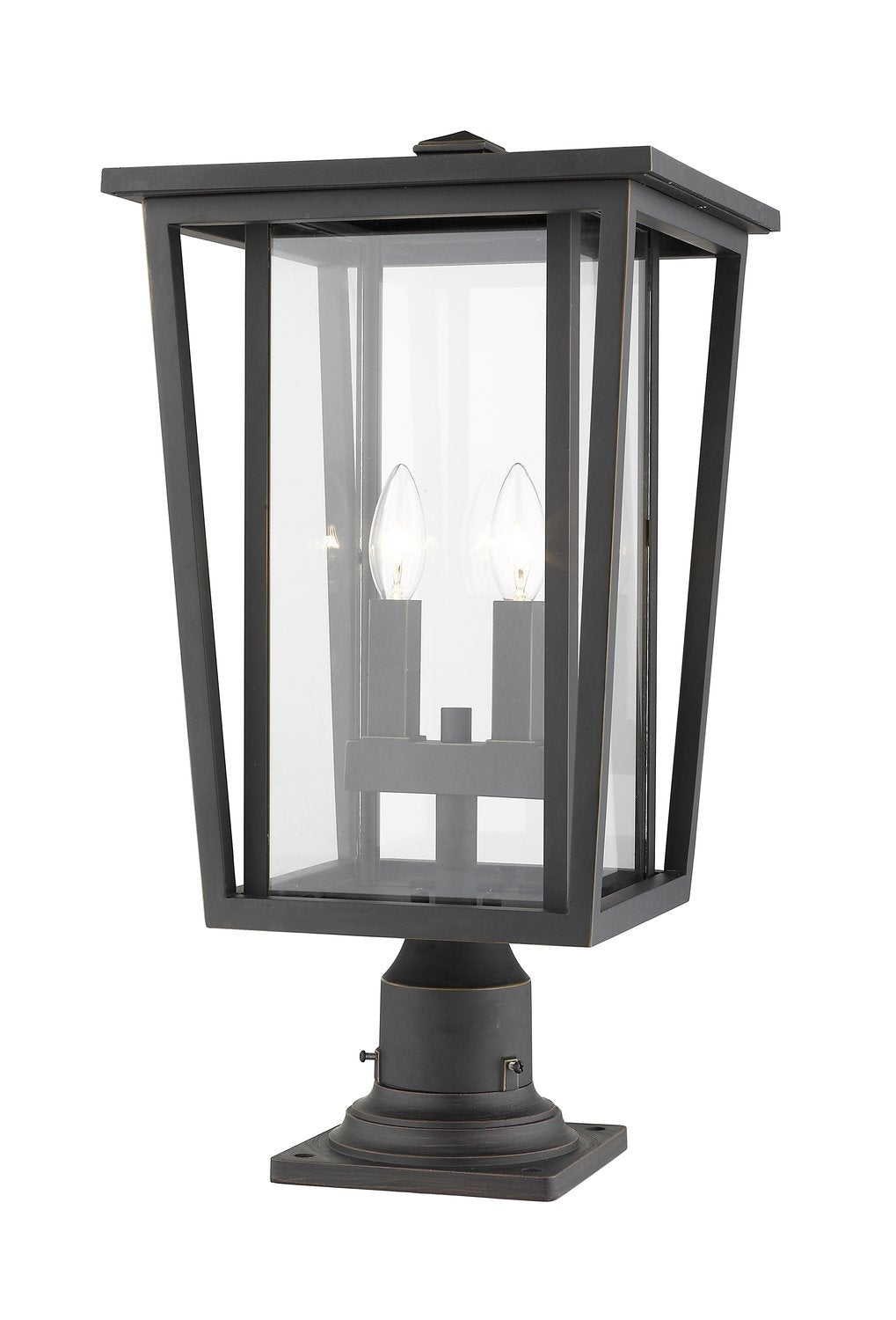 Z-LITE SEOUL OUTDOOR PIER MOUNTED FIXTURE | 571PHBR-533PM-ORB - Post