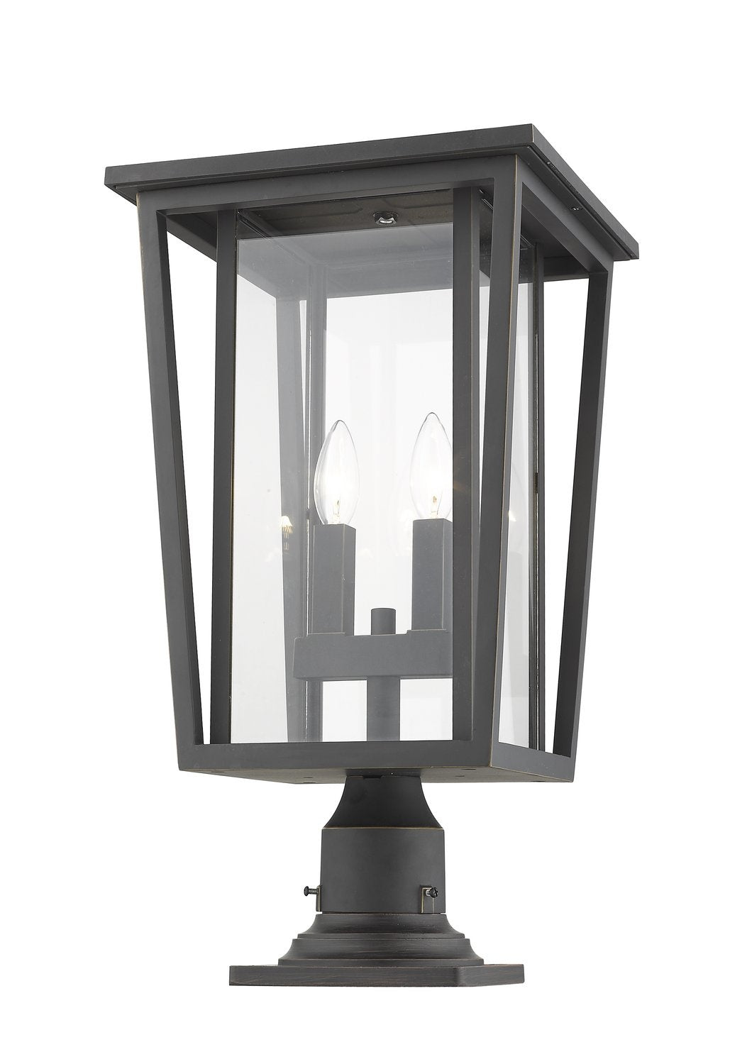 Z-LITE SEOUL OUTDOOR PIER MOUNTED FIXTURE | 571PHBR-533PM-ORB - Post