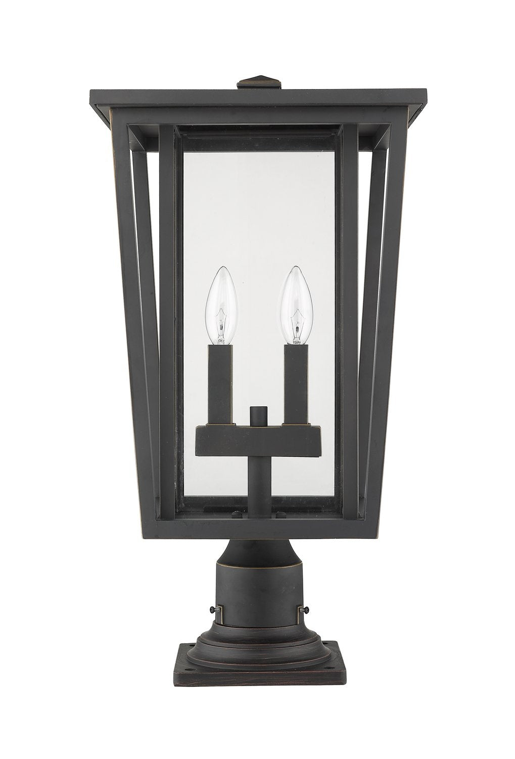 Z-LITE SEOUL OUTDOOR PIER MOUNTED FIXTURE | 571PHBR-533PM-ORB - Post