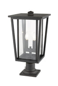 Z-LITE SEOUL OUTDOOR PIER MOUNTED FIXTURE | 571PHBR-533PM-ORB - Post