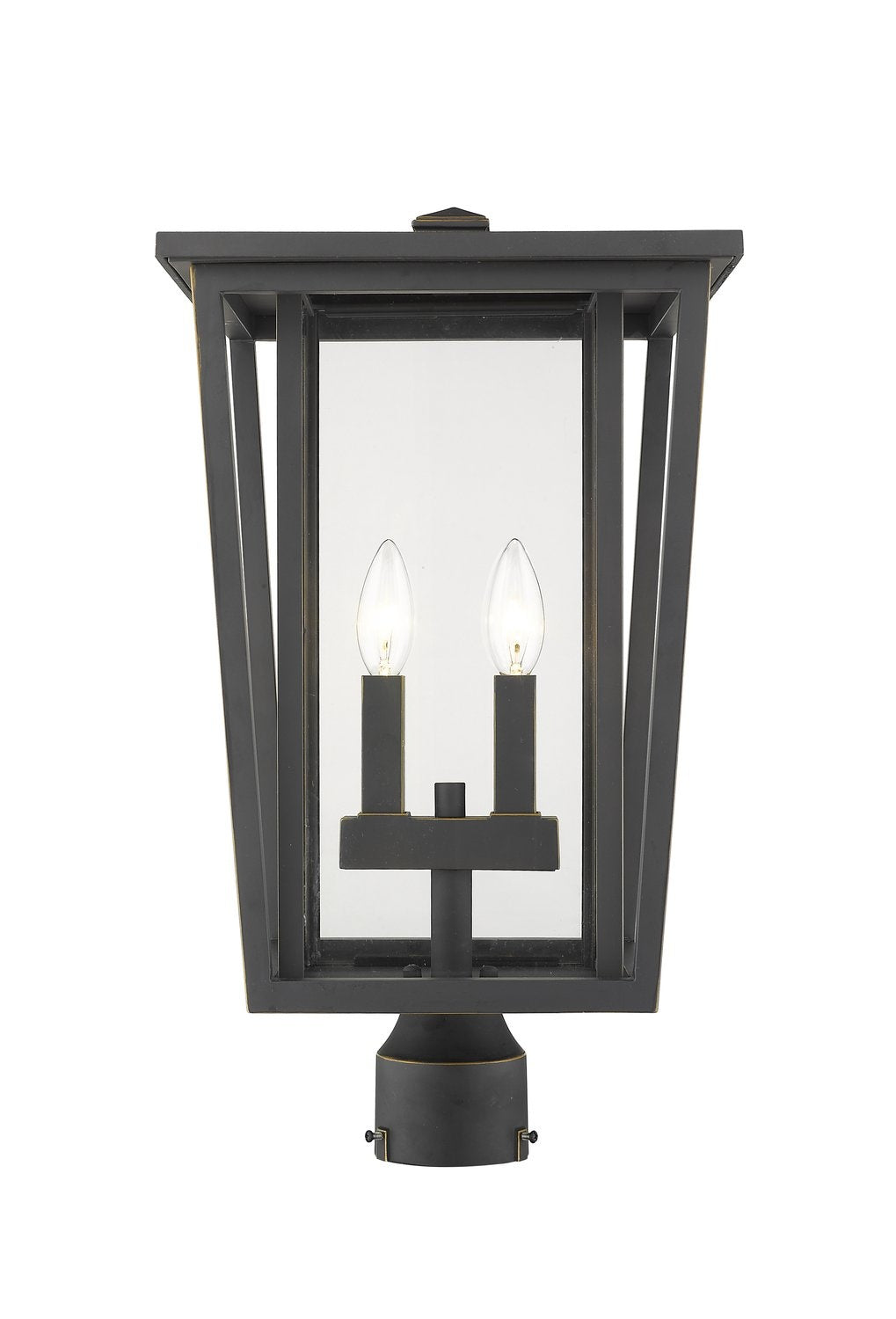 Z-LITE SEOUL OUTDOOR POST MOUNT FIXTURE | 571PHBR-ORB - Post