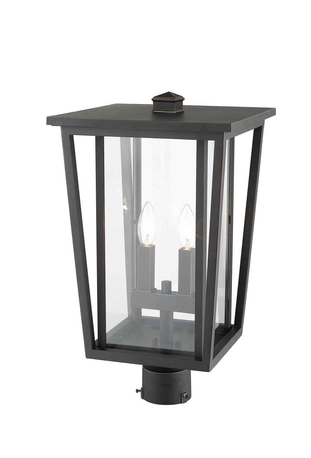 Z-LITE SEOUL OUTDOOR POST MOUNT FIXTURE | 571PHBR-ORB - Post