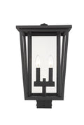 Z-LITE SEOUL OUTDOOR POST MOUNT FIXTURE | 571PHBS-BK - Post
