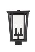 Z-LITE SEOUL OUTDOOR POST MOUNT FIXTURE | 571PHBS-BK - Post