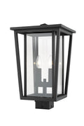 Z-LITE SEOUL OUTDOOR POST MOUNT FIXTURE | 571PHBS-BK - Post