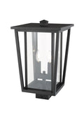 Z-LITE SEOUL OUTDOOR POST MOUNT FIXTURE | 571PHBS-BK - Post