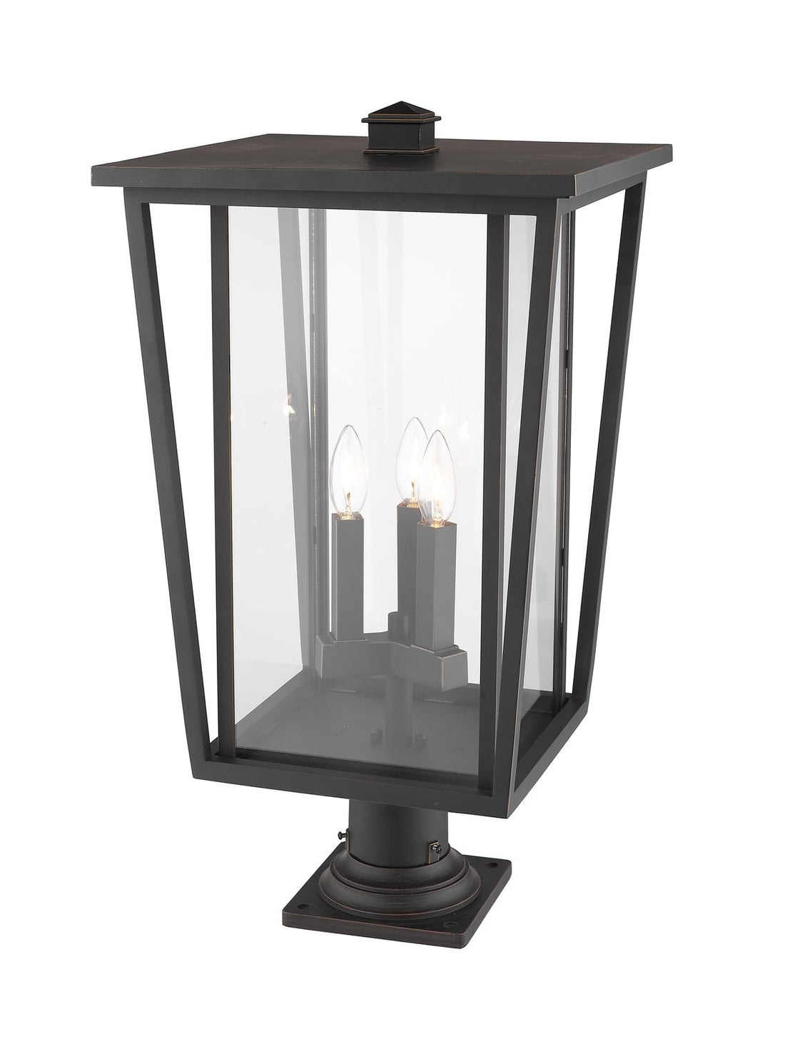 Z-LITE SEOUL OUTDOOR PIER MOUNTED FIXTURE | 571PHXLR-533PM-ORB - Post