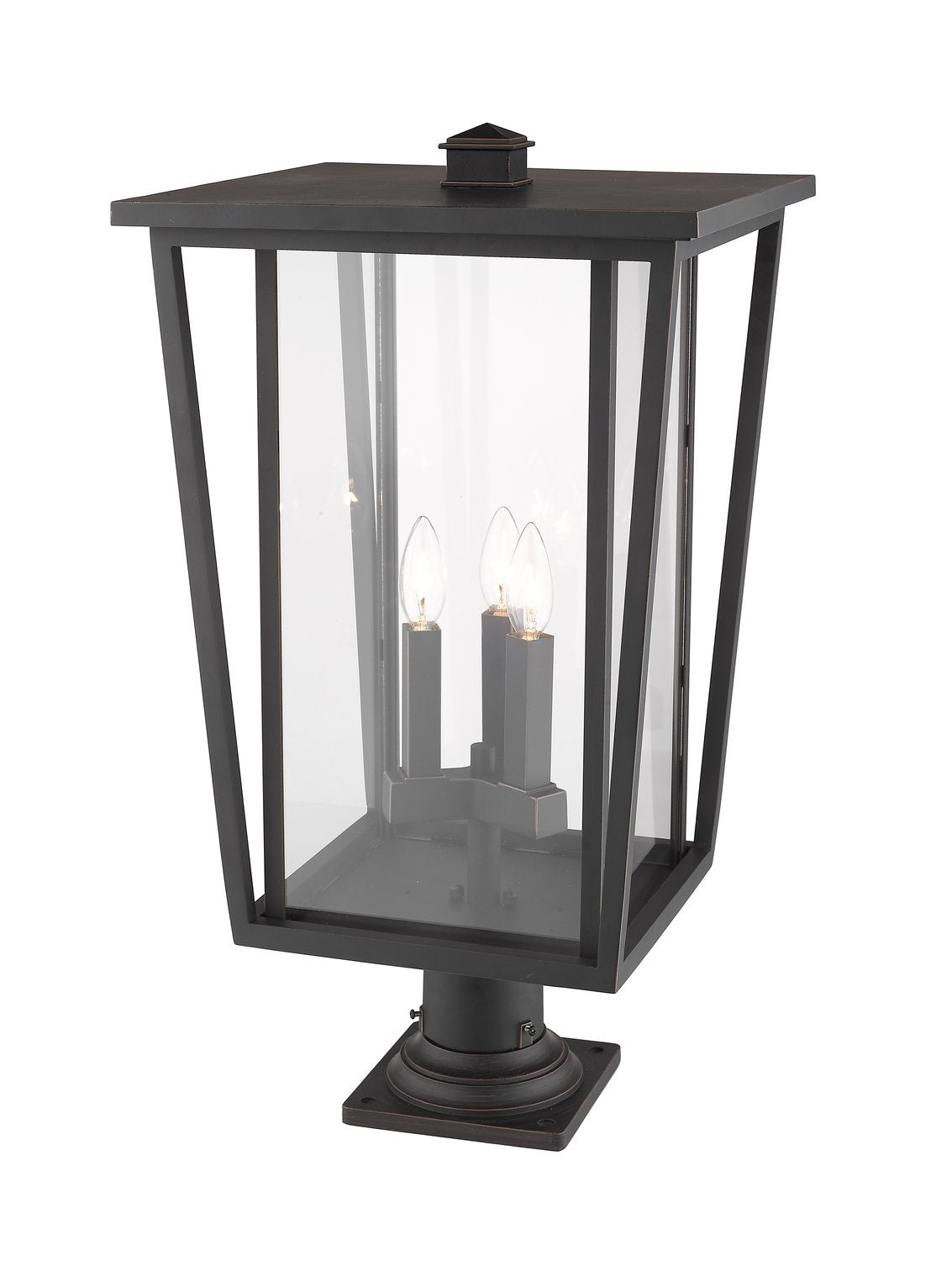 Z-LITE SEOUL OUTDOOR PIER MOUNTED FIXTURE | 571PHXLR-533PM-ORB - Post