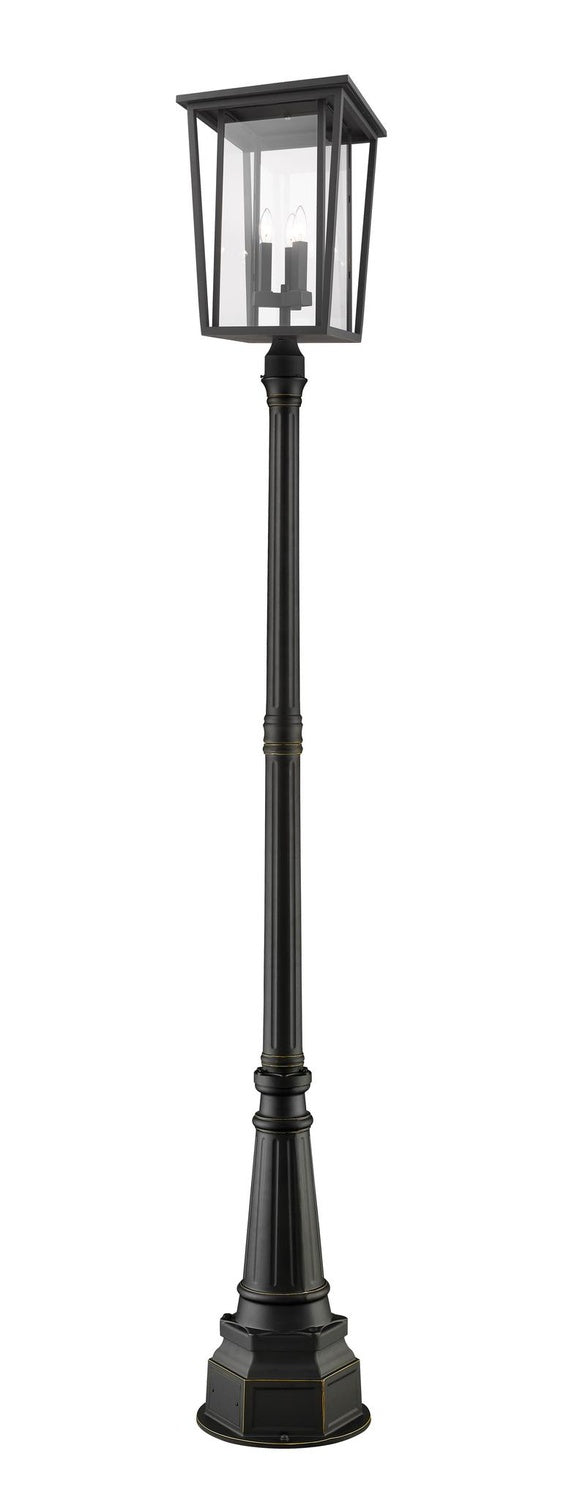 Z-LITE SEOUL OUTDOOR POST MOUNTED FIXTURE | 571PHXLR-564P-ORB - Post