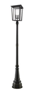 Z-LITE SEOUL OUTDOOR POST MOUNTED FIXTURE | 571PHXLR-564P-ORB - Post