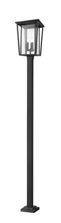 Z-LITE SEOUL OUTDOOR POST MOUNTED FIXTURE | 571PHXLS-536P-BK - Post