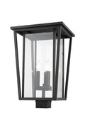 Z-LITE SEOUL OUTDOOR POST MOUNT FIXTURE | 571PHXLS-BK - Post